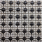Central - mozaika z nietypowym wzorem